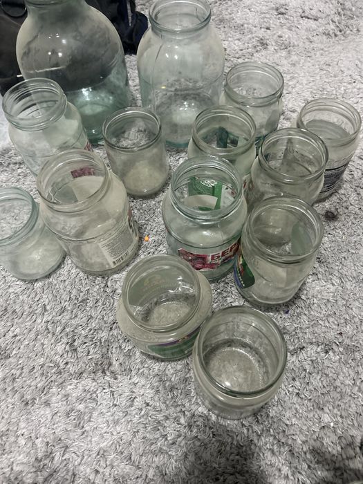 Банки стеклянные разные объемы