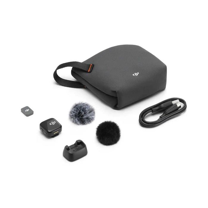 DJI Mic Mini (Infinity Black) + Charging Dock - Като Нов!