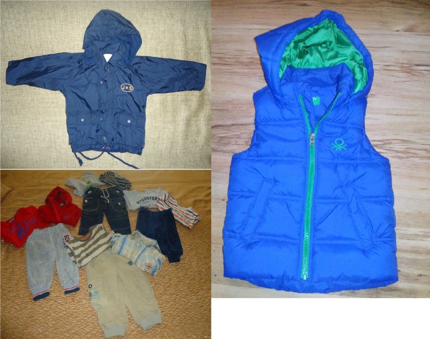 яке пролет/есен, грейка и дрешки ръст 80