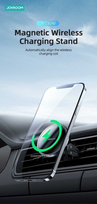 JOYROOM JR-ZS240 Магнитный Авто Держатель MagSafe iPhone 14 15 series