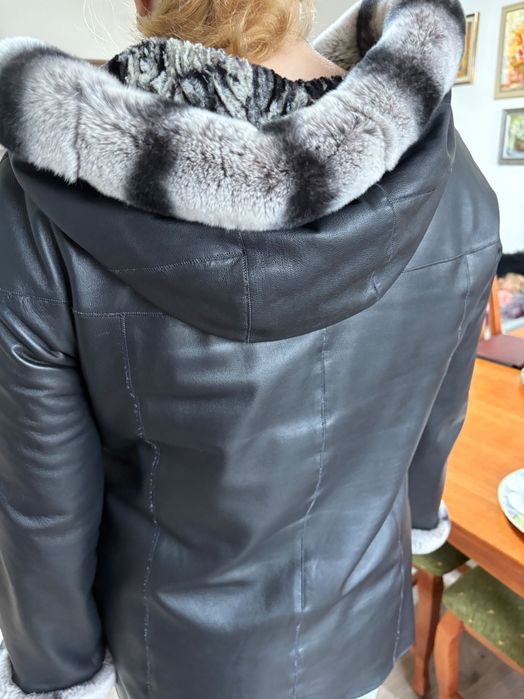 Кожено яке с две лица