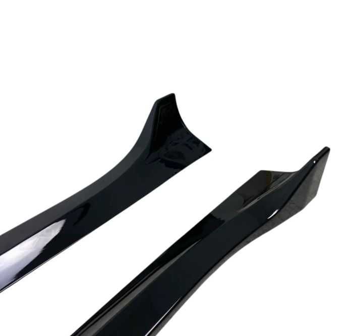 Добавки за прагове за Tesla Model 3 (2017-2022) черен гланц