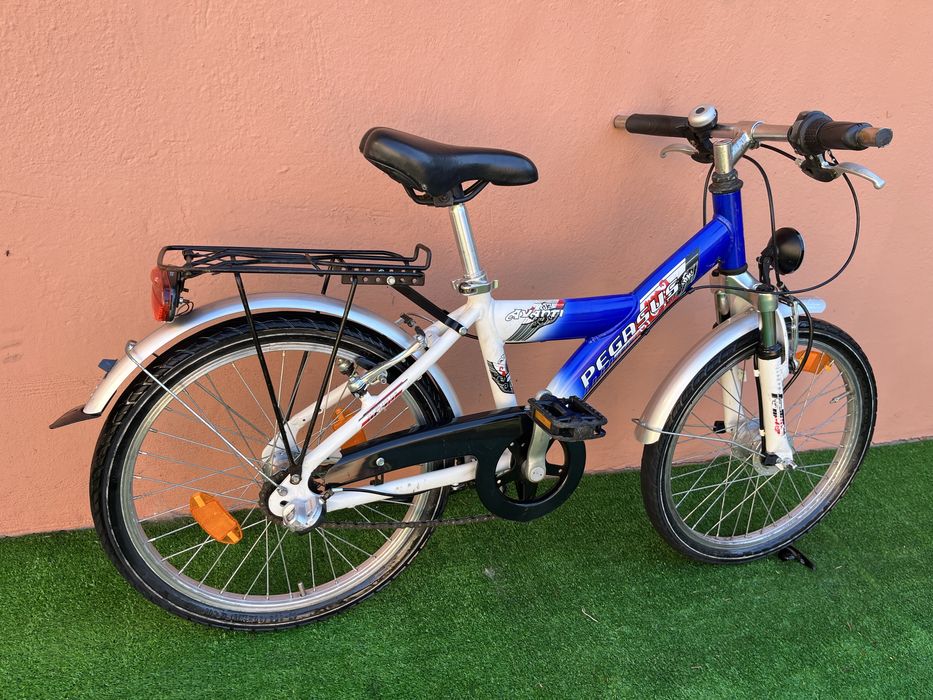 Алуминиев Детски Велосипед PEGASUS 20цола  3скор.Внос Германия