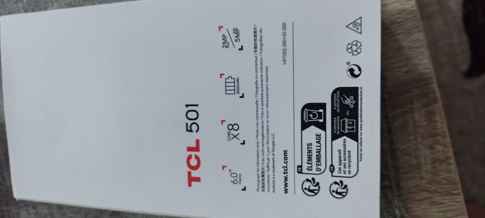 Telefon tcl 501 sigilat