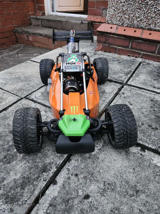 1/5 мащаб радиоуплавляемо бензиново бъги, 30 куб.см. двигател