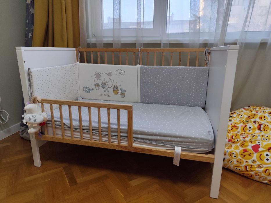 Бебешка дървена  кошара Kinderkraft
