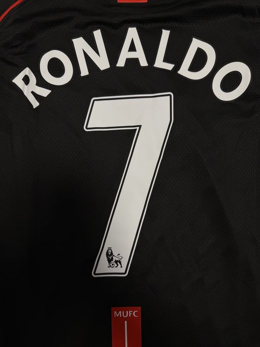 Tricou de fotbal Retro Manchester United long away Ronaldo