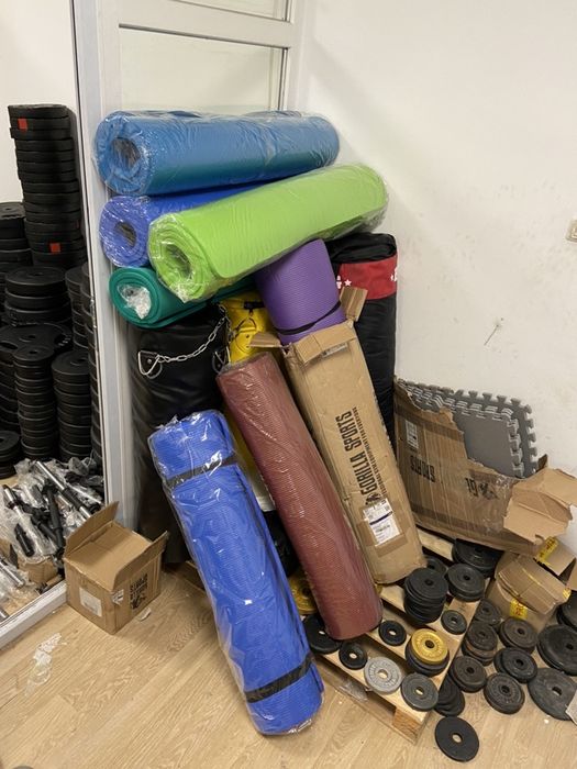 Covor sala saltea yoga Deluxe (190 x 100 x 1,5 cm) made in Germany noi