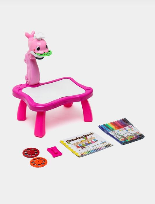 Детский проектор для рисования + Подарки ЛСД планшет график доска