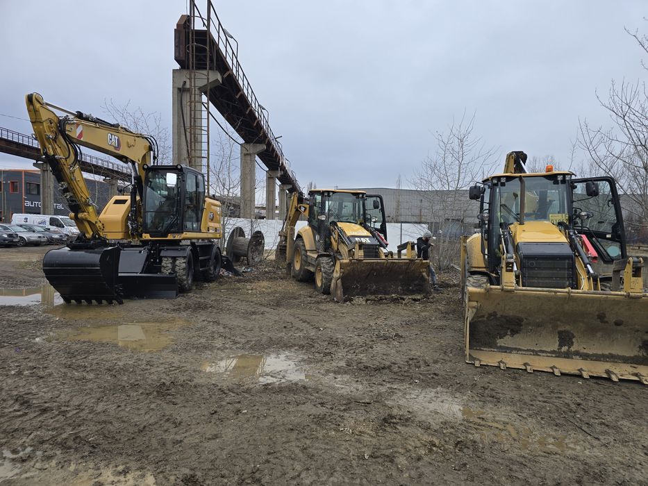 Inchiriez EXCAVATOR pe roti - pneuri