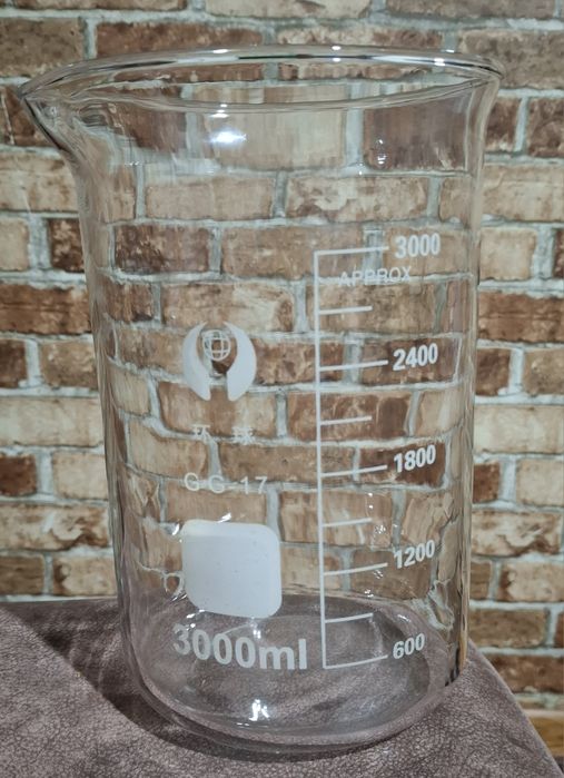 Стеклянная стакан лабораторный stakan laboratoriya uchun