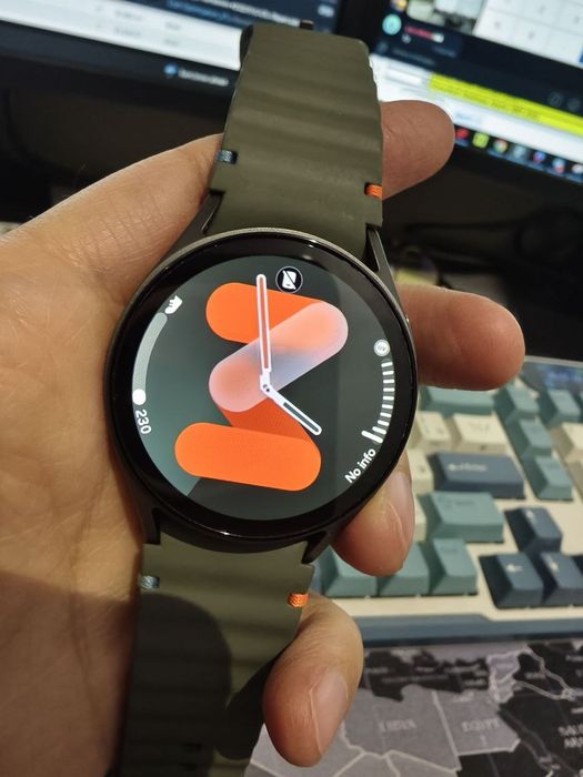 Продам Samsung Galaxy Watch 7 40mm green в идеальном состоянии фулл