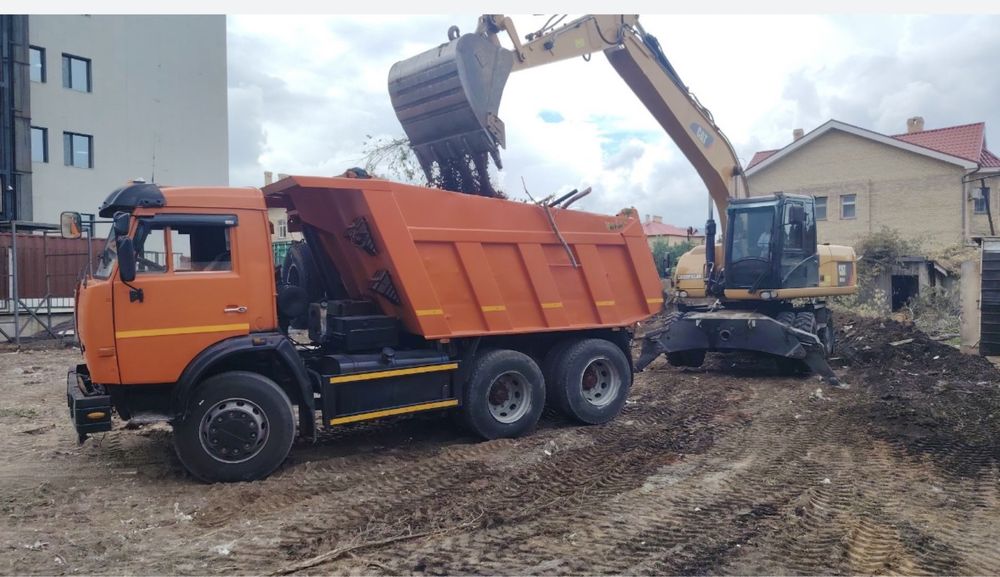 Камаз доставка  сникерс щебень отсев пгс щпс