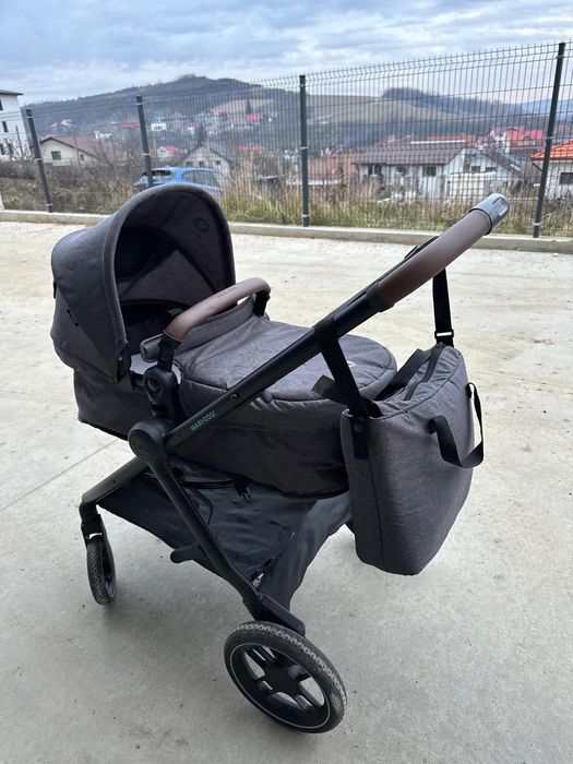 Cărucior Maxi Cosi Zelia 3 în 1 dark grey