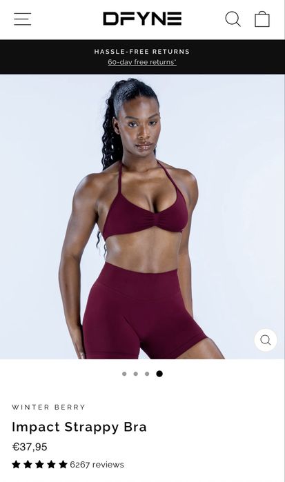 DFYNE дамски фитнес комплект – клин + бюстие