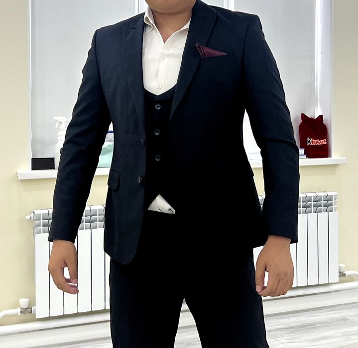 Костюм шалбары, с галстуком