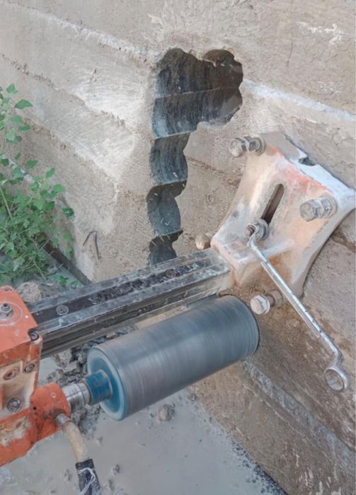 Алмазное сверление бурение