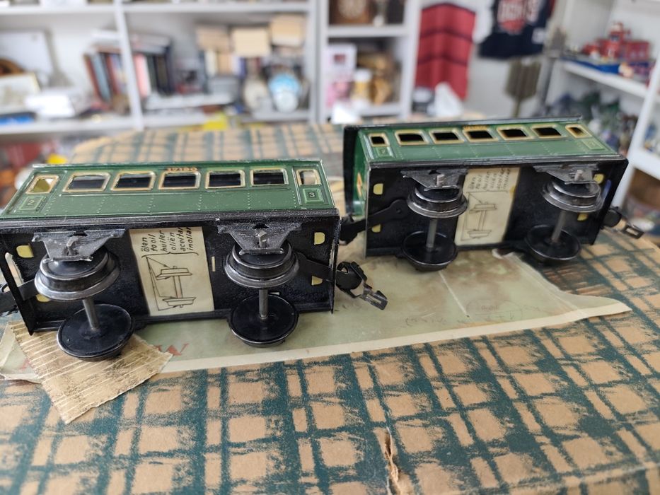 Механична играчка влак влакче Германия Marklin 880/2