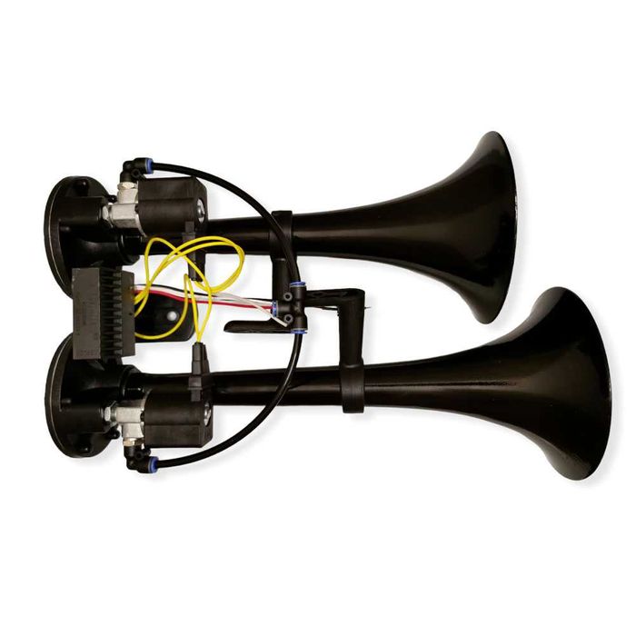 24V 250dB Музикална Тромба с 2 мелодии за Камиони Трактори Автовози