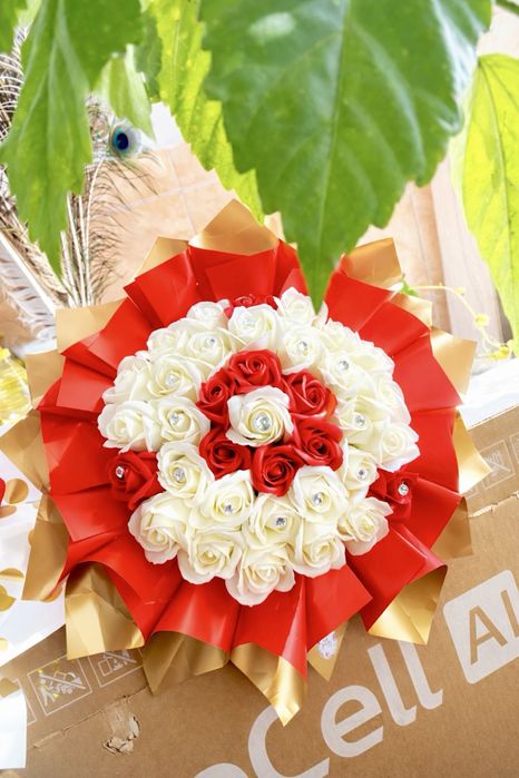 Buchete din trandafiri de săpun