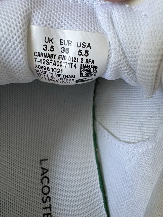 Кецове Lacoste Carnaby Evo - кожа