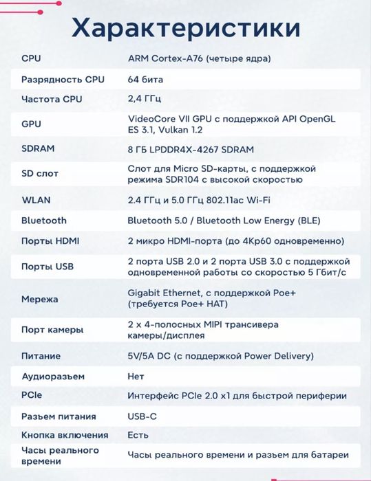 Raspberry pi 5 8gb в отличном состояний