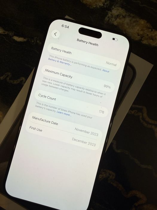 Iphone 15 pro max 256GB emeika o’tmagan istanbulda