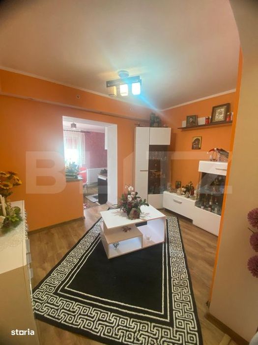Apartament 2 camere, decomandat, 61,5 mp, cartier Burdujeni