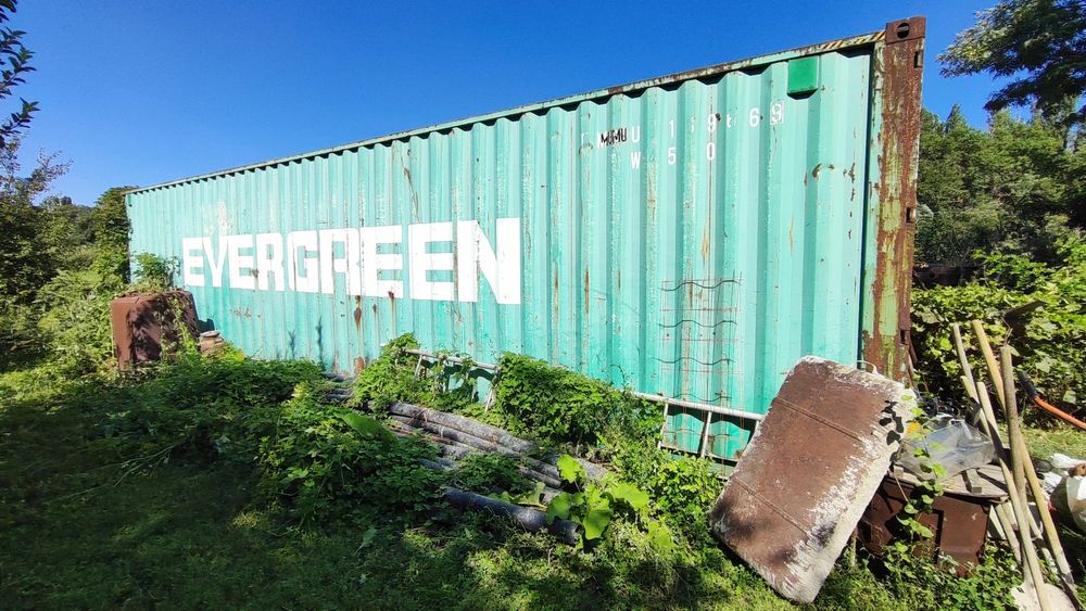 Морской контейнер 40тонн evergreen