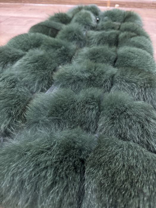 Елек дълъг естествен косъм S размер