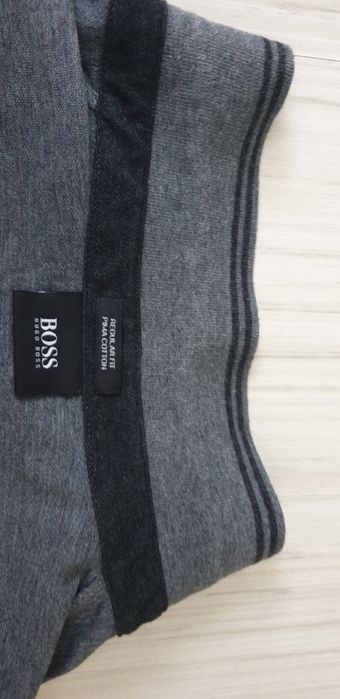 Hugo Boss Pique Pima Cotton Regular Fit / 50 /L ОРИГИНАЛ Мъжка блуза!
