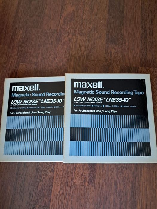 Лента Maxell 1100м , TDK 550