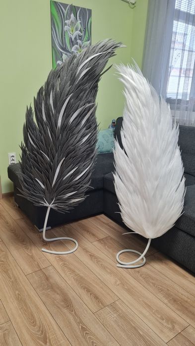 Големи пера за декорация