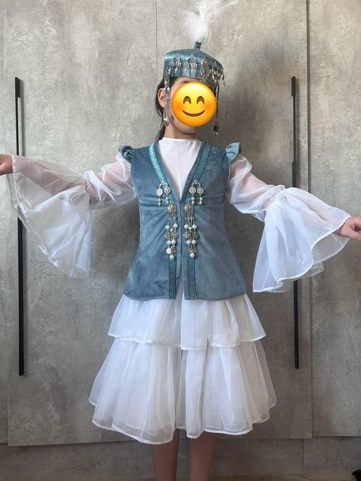 Национальное казахское платье девочке на наурыз