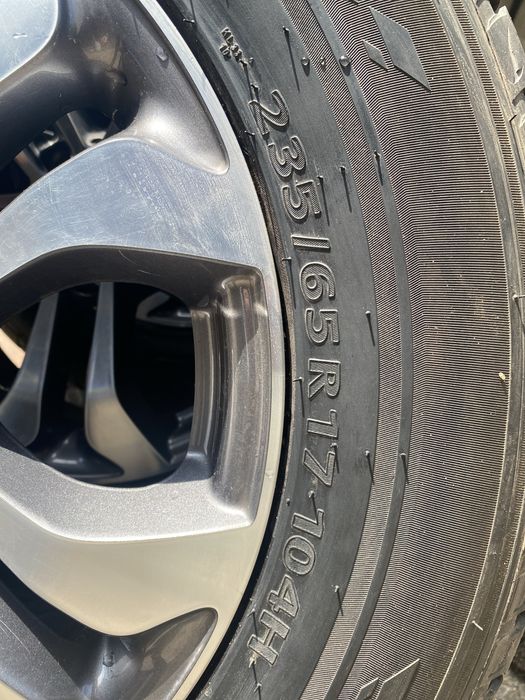 ROTI/ JANTE Mercedes GLC 235/65/17  senzori presiune ANVELOPE NOI DE VARA HANKOOK