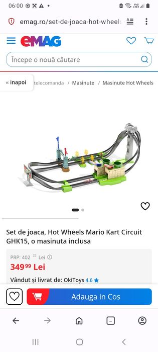 Circuit hot wheels mario kart