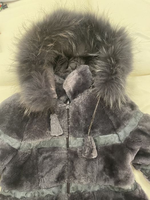 Шуба натуральная детская