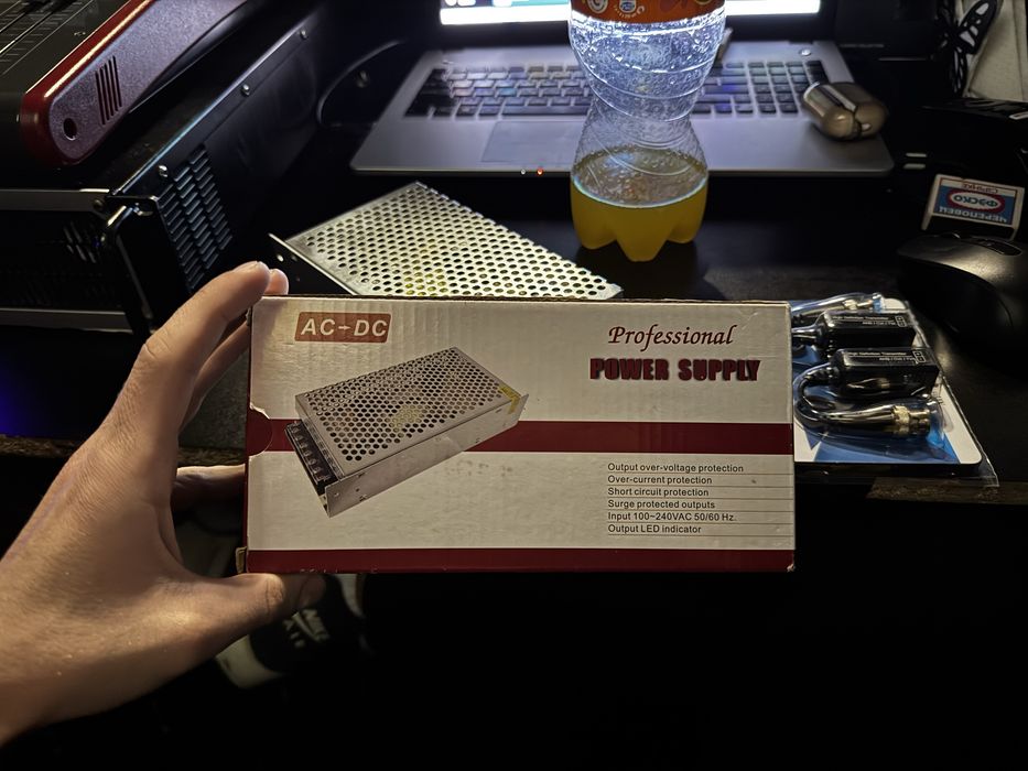 Продам блок питание  и приемопередатчик для камер