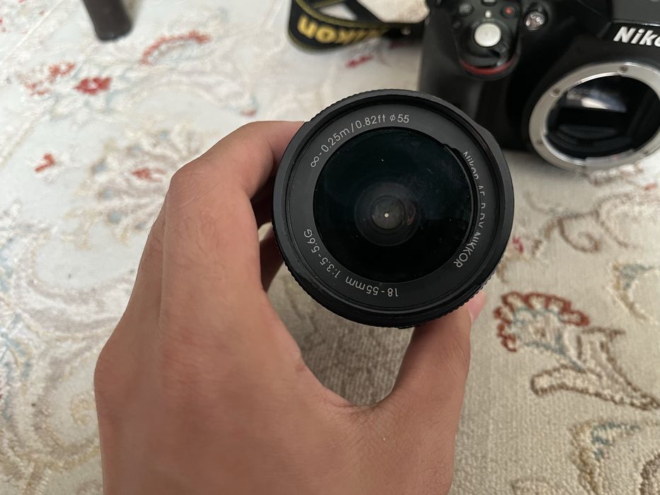 Nikon D3300 с китовым обьективом 18-55