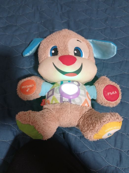 Образователна играчка Fisher Price - Кученце, момченце