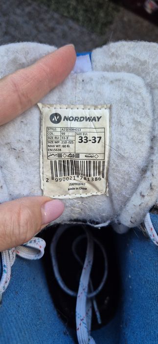 Коньки раздвижные 33-37