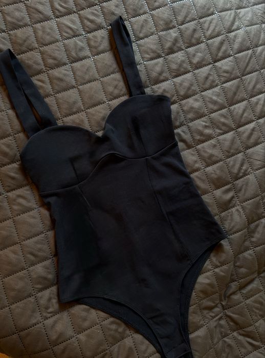 Дамско черно боди Zara, чисто ново