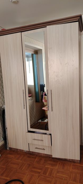 Шкаф для одежды с зеркалом
