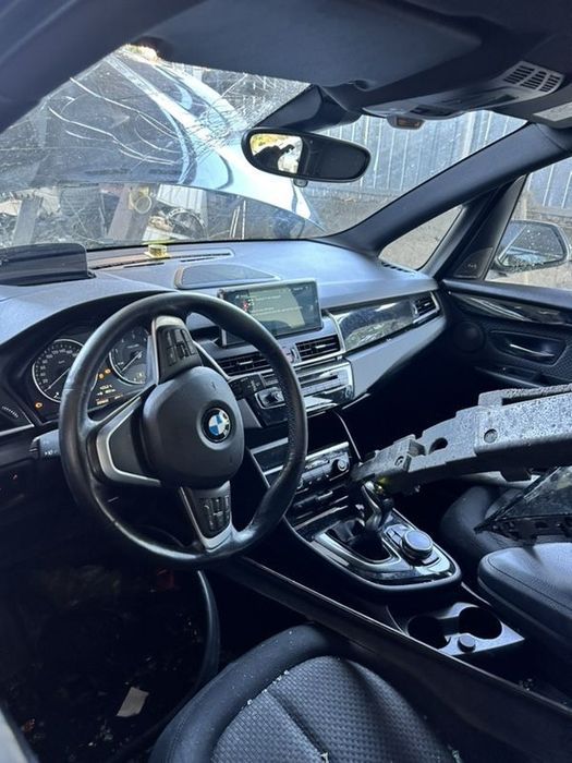 Piese BMW seria 2 doi active Tourer F45 2015 216d automata tracțiune față ușă uși haion bară spate kit airbag planșă bord plafon negru