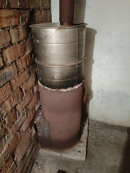 Печка для бани б/у