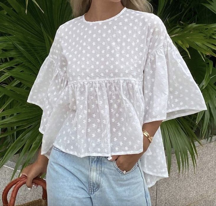 Феерична блузка памук