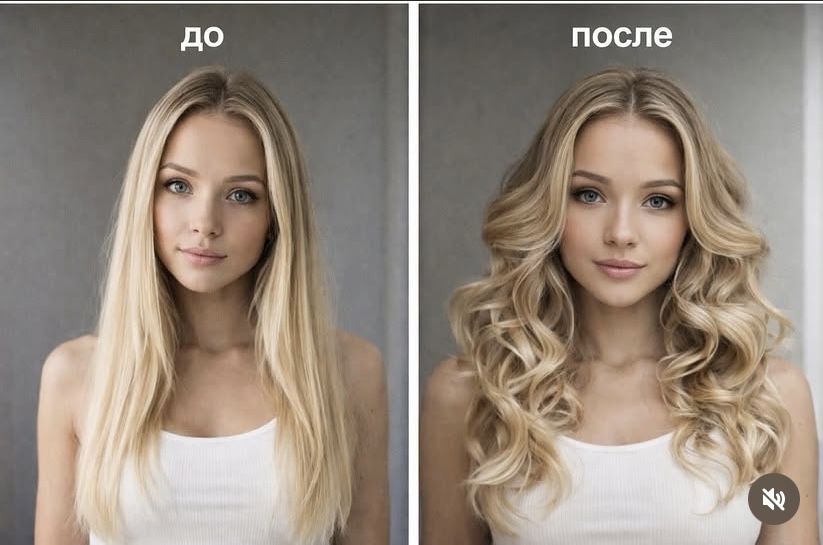 Локоны без плойки / Лента для завивки волос / Heatless c