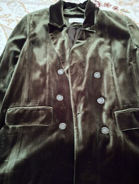 Пиджак костюм горчичный цвет