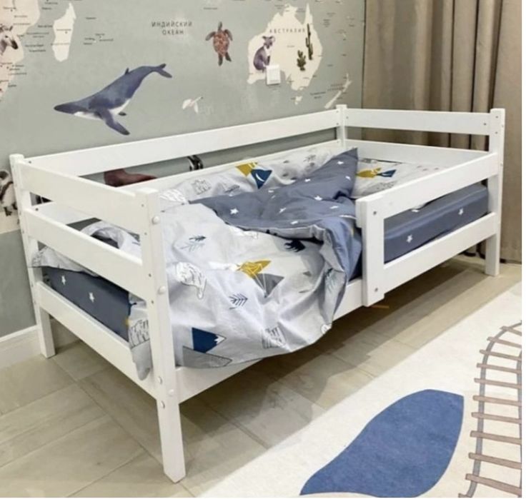 Детская кровать Софа Эко 9, белый