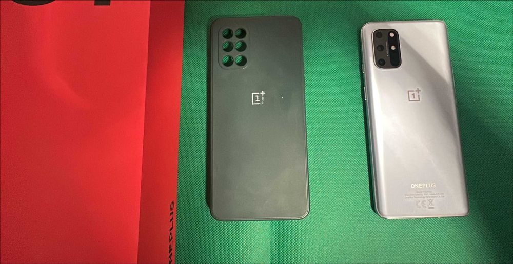 Telefon mobil OnePlus 8T, Dual SIM, 128GB, 8GB RAM, 5G, Lunar Silver